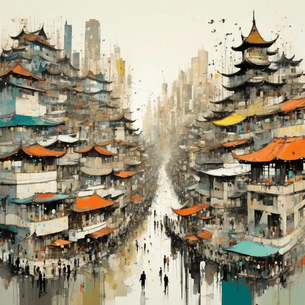 A Big Manor – Wu Guanzhong